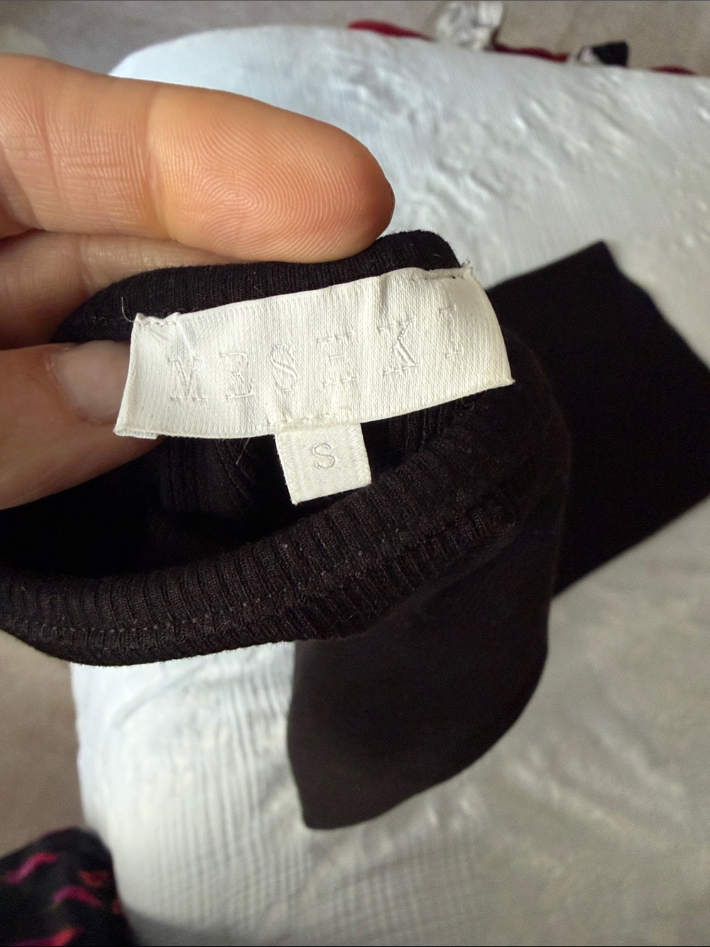 Meshki Black Ribbed Tank Dress - Picture 3 of 3